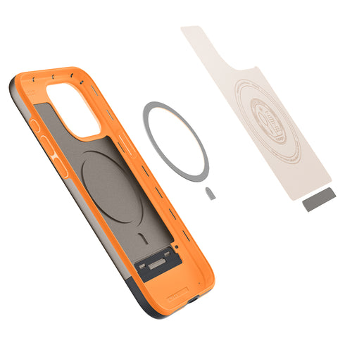 כיסוי Spigen לאייפון 15 בסגנון ארמור (MagFit)